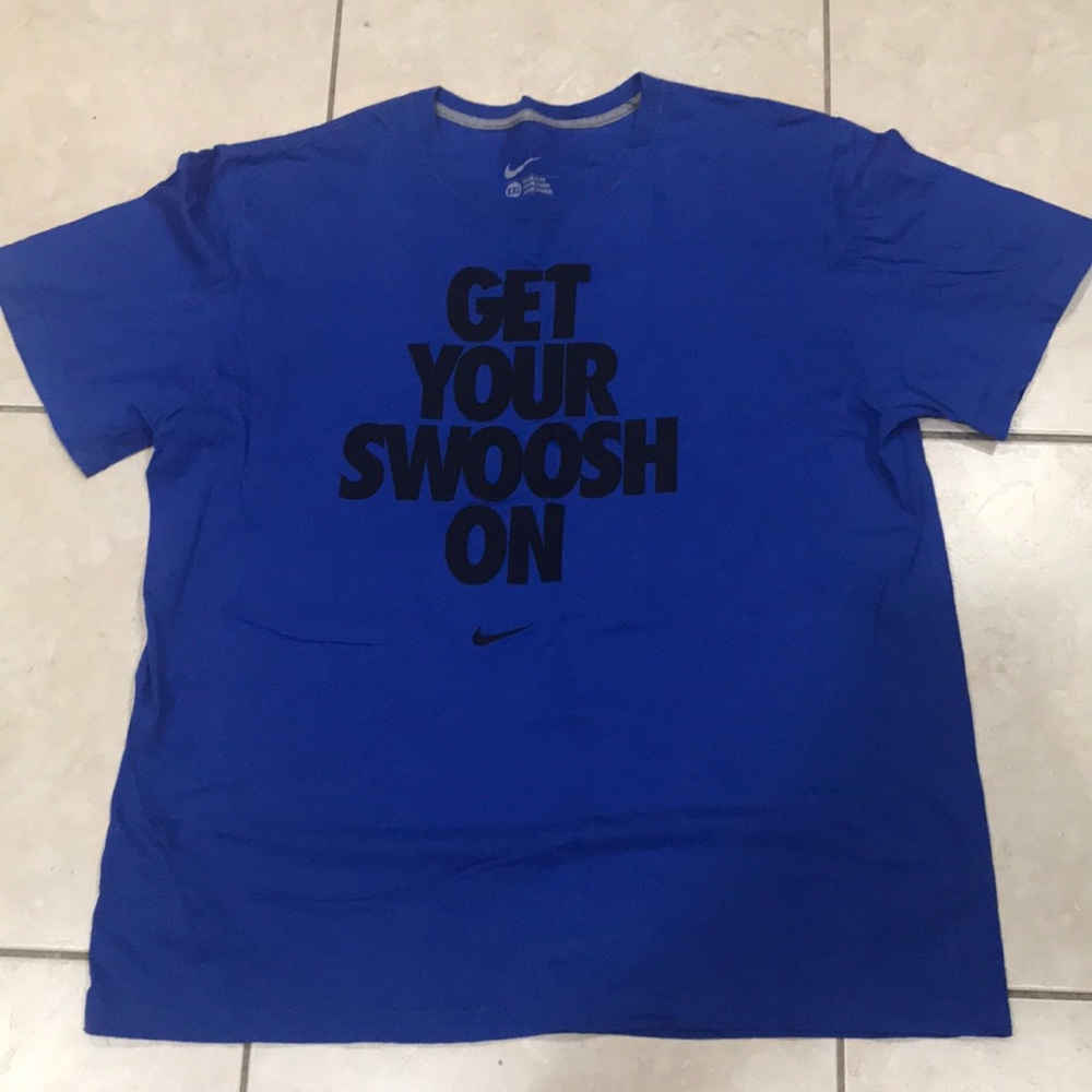 Royal Blue Nike basketball shirt size 2XL